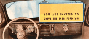 1938 Ford V·8 Invitation