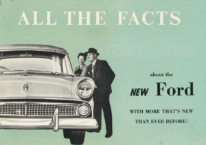 1955 Ford Facts (Aus)