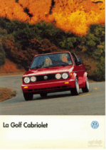 1992 VW Golf Cabrio CA FR