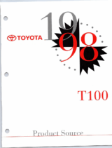 1998 Toyota T100 Product Source