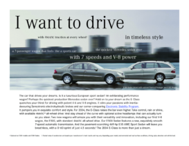 2004 Mercedes Benz E Class