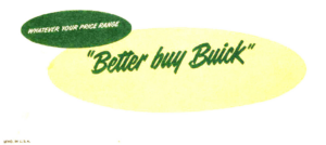 1950 Buick Step Out Mailer