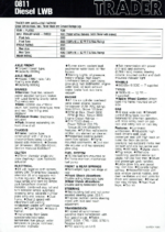 1988 Ford Trader 0811 Diesel LWB (Aus)