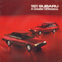 1985 Subaru Full Line