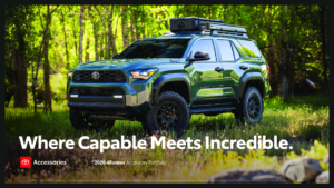 2026 Toyota 4Runner Accessories