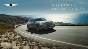 2027 Genesis Electrified GV70